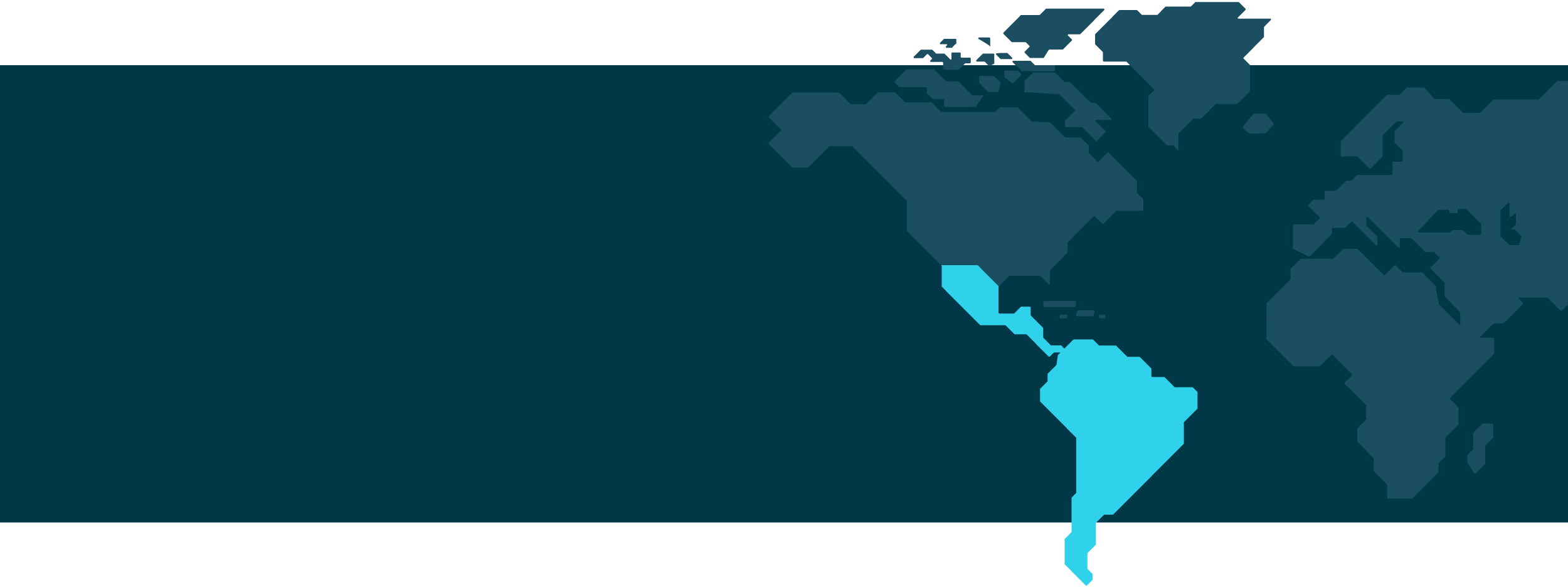 Latin America - map