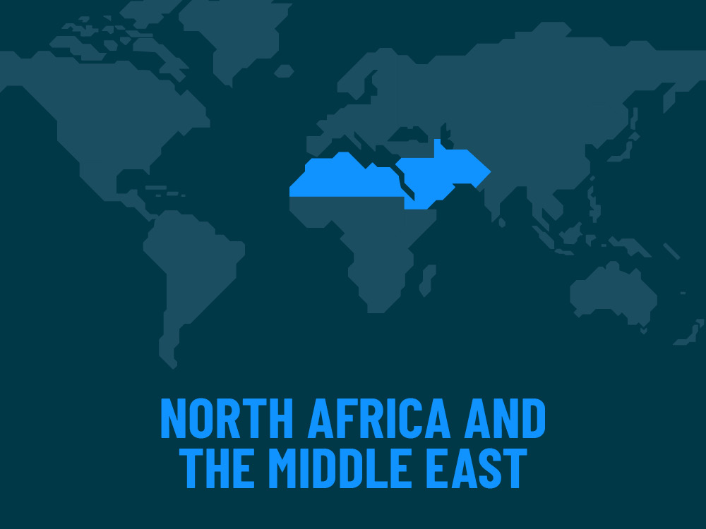 North Africa and the Middle East