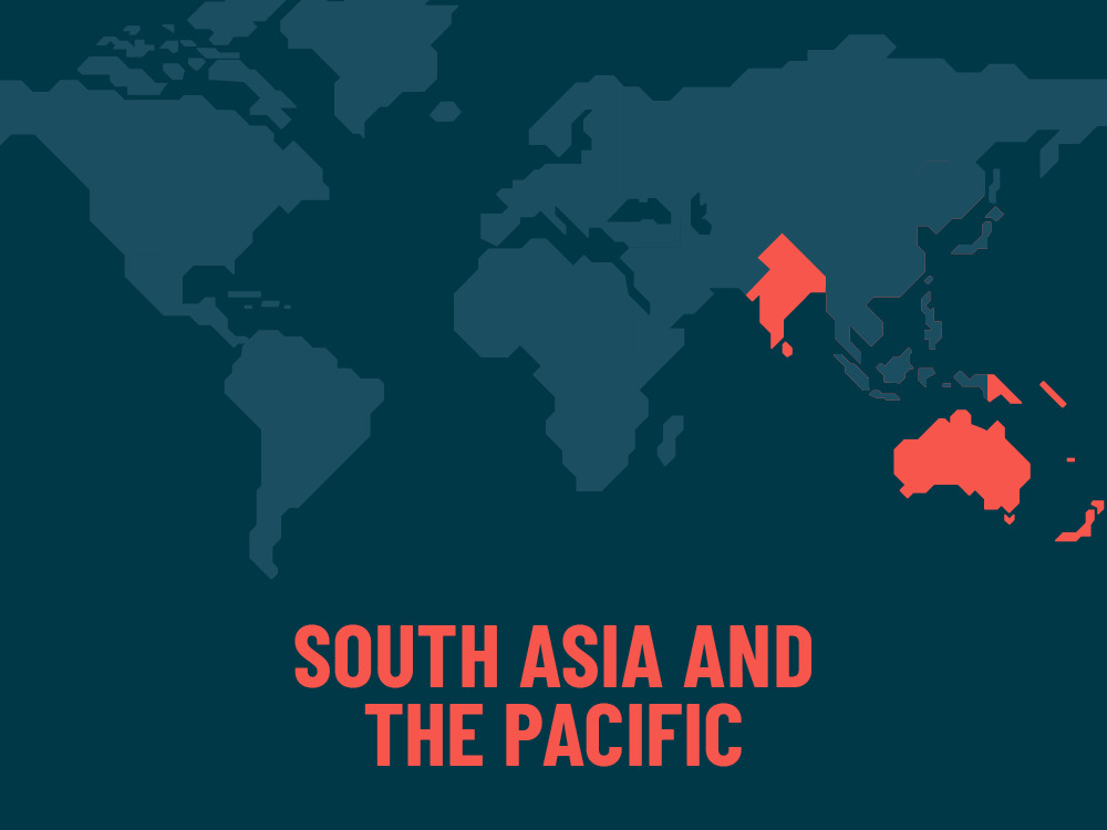 South Asia and the Pacific