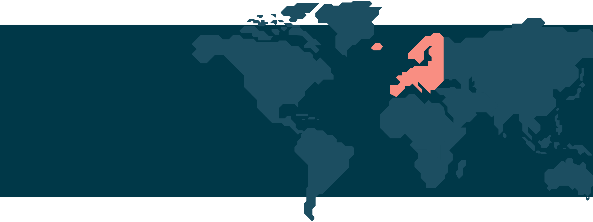 Western and Central Europe - map